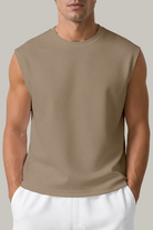 Franela Boxy Fit Sin Manga Hombre - FashionTex