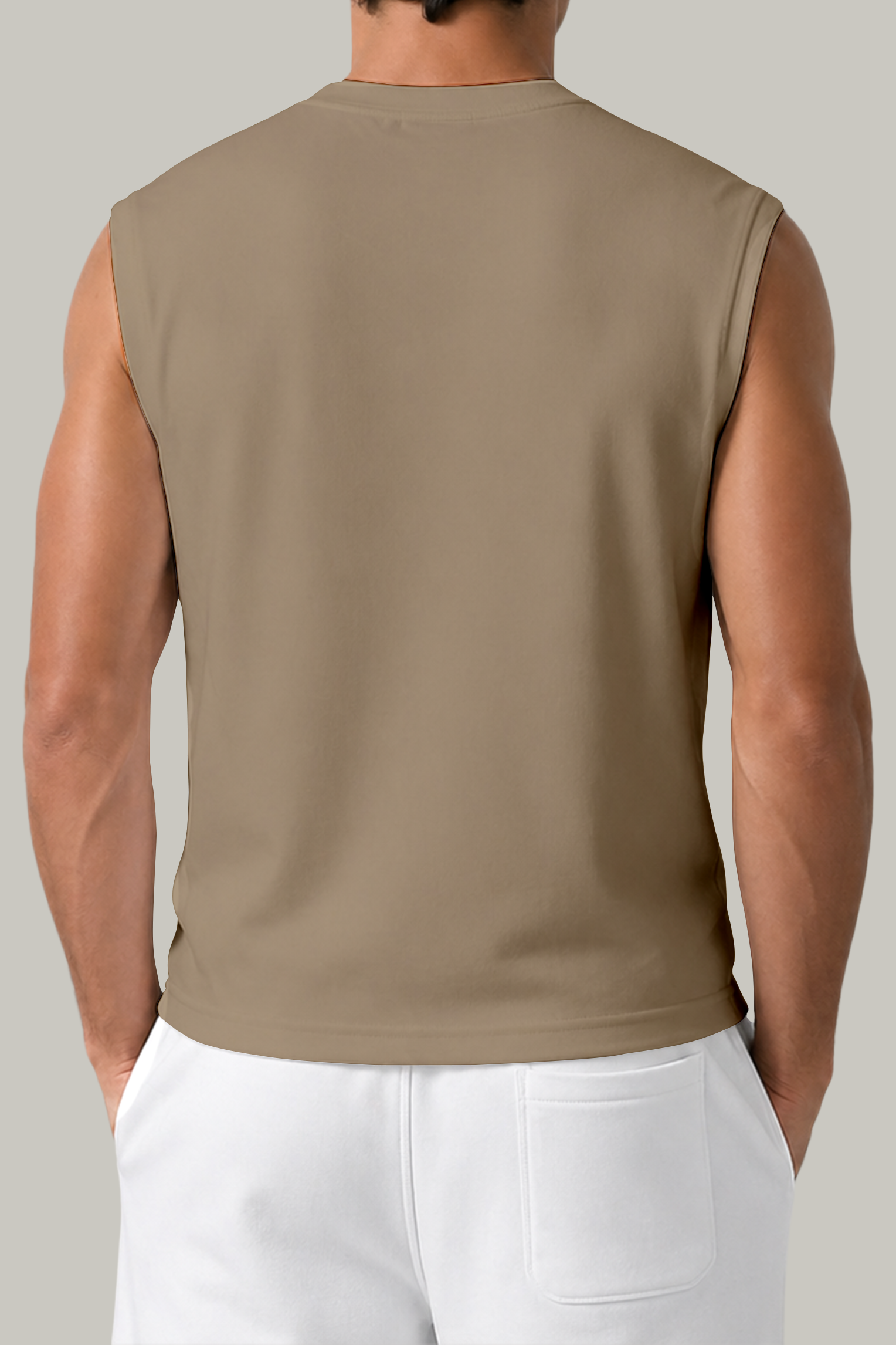 Franela Boxy Fit Sin Manga Hombre - FashionTex