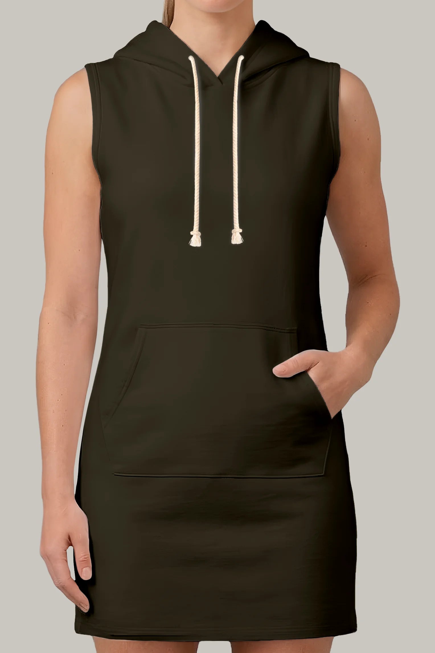 Vestido con Capucha Mujer - FashionTex
