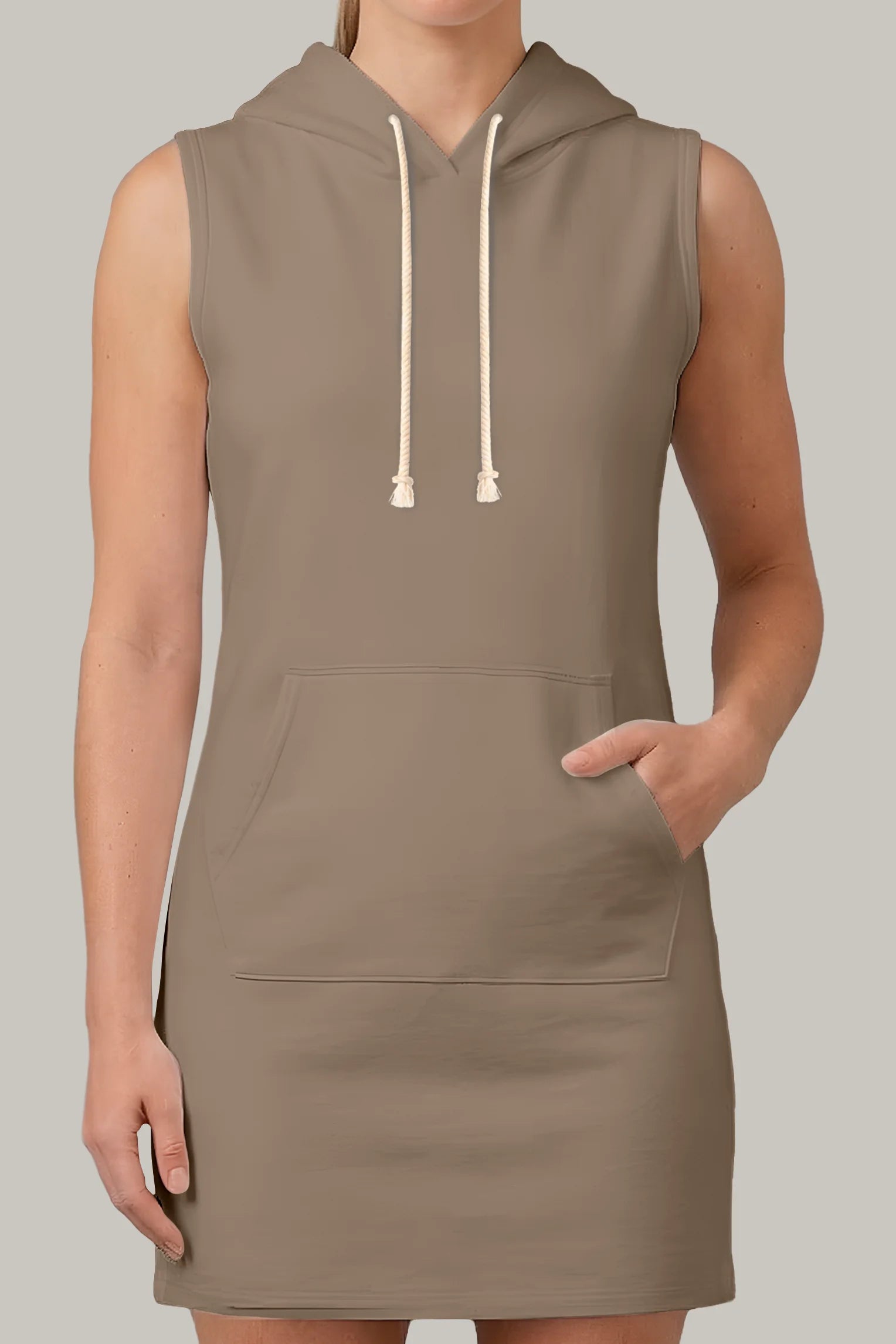 Vestido con Capucha Mujer - FashionTex