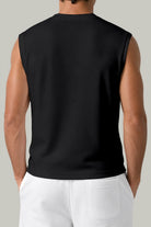 Franela Boxy Fit Sin Manga Hombre - FashionTex
