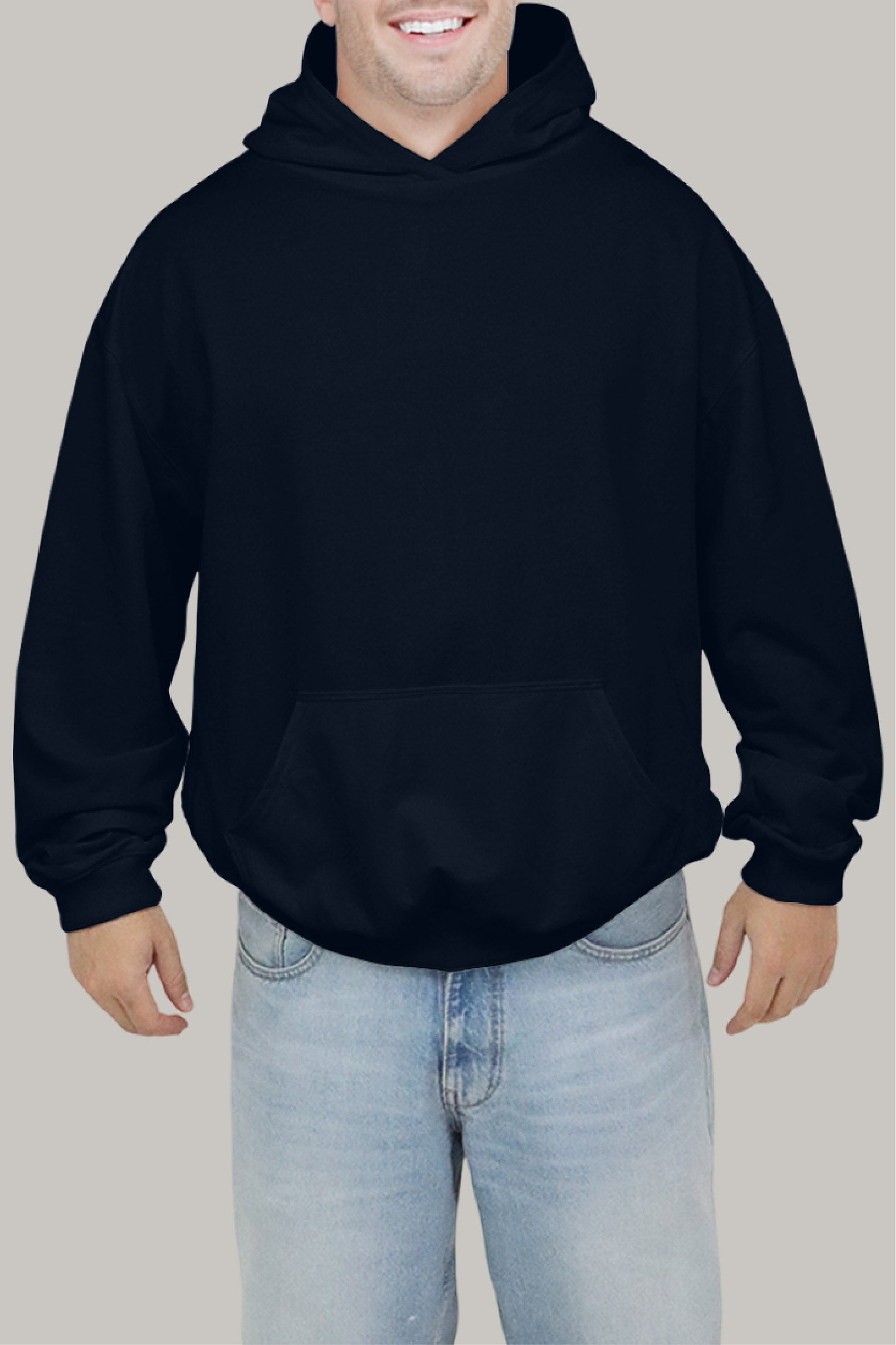 Hoodie Oversized con Capucha Unisex - FashionTex