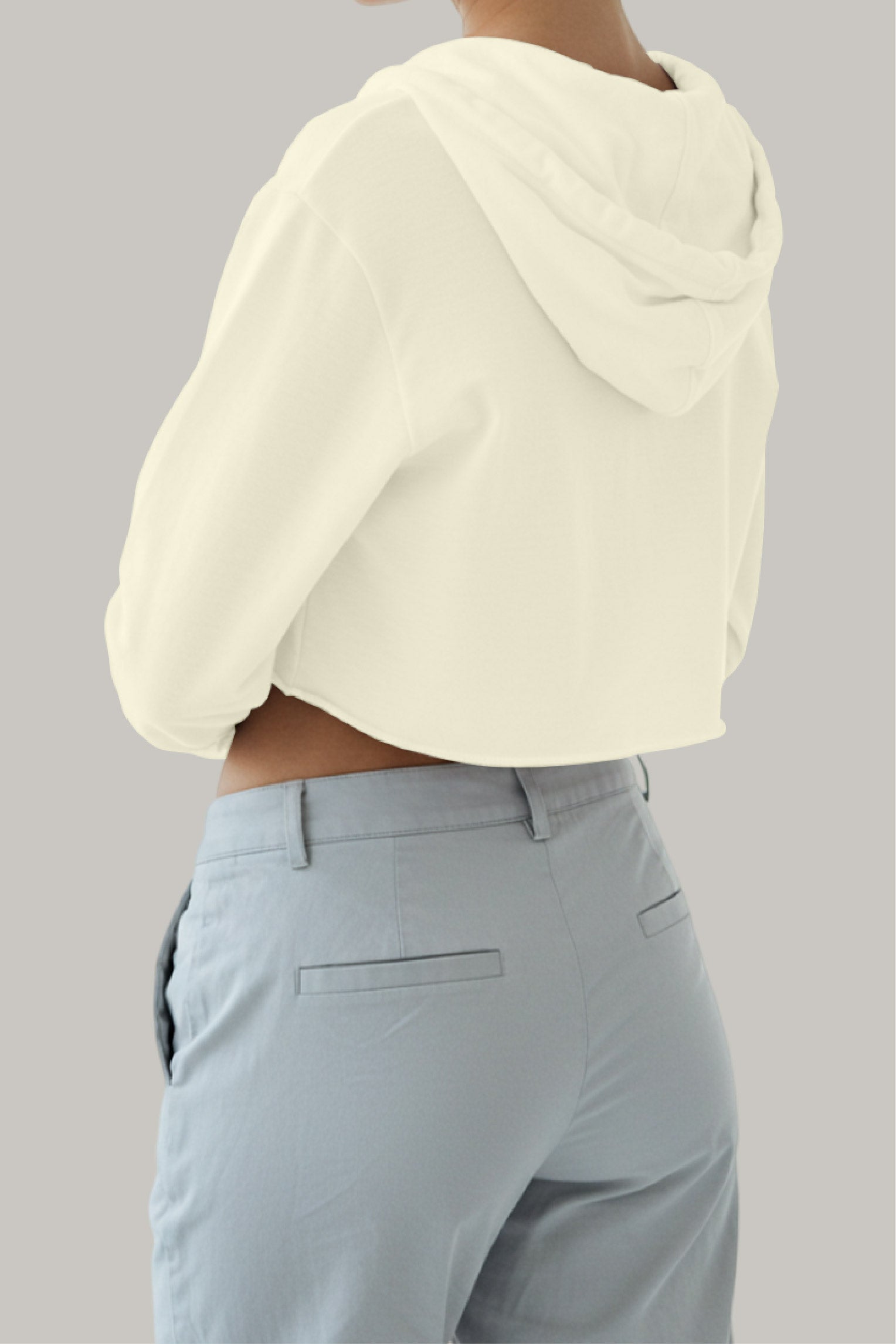 Hoodie Croptop con Capucha - FashionTex