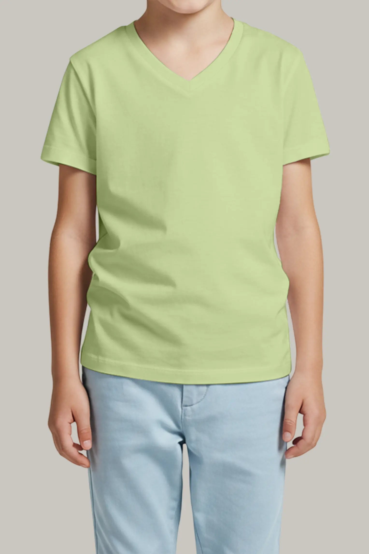 Franela Regular Kids Cuello en V - FashionTex