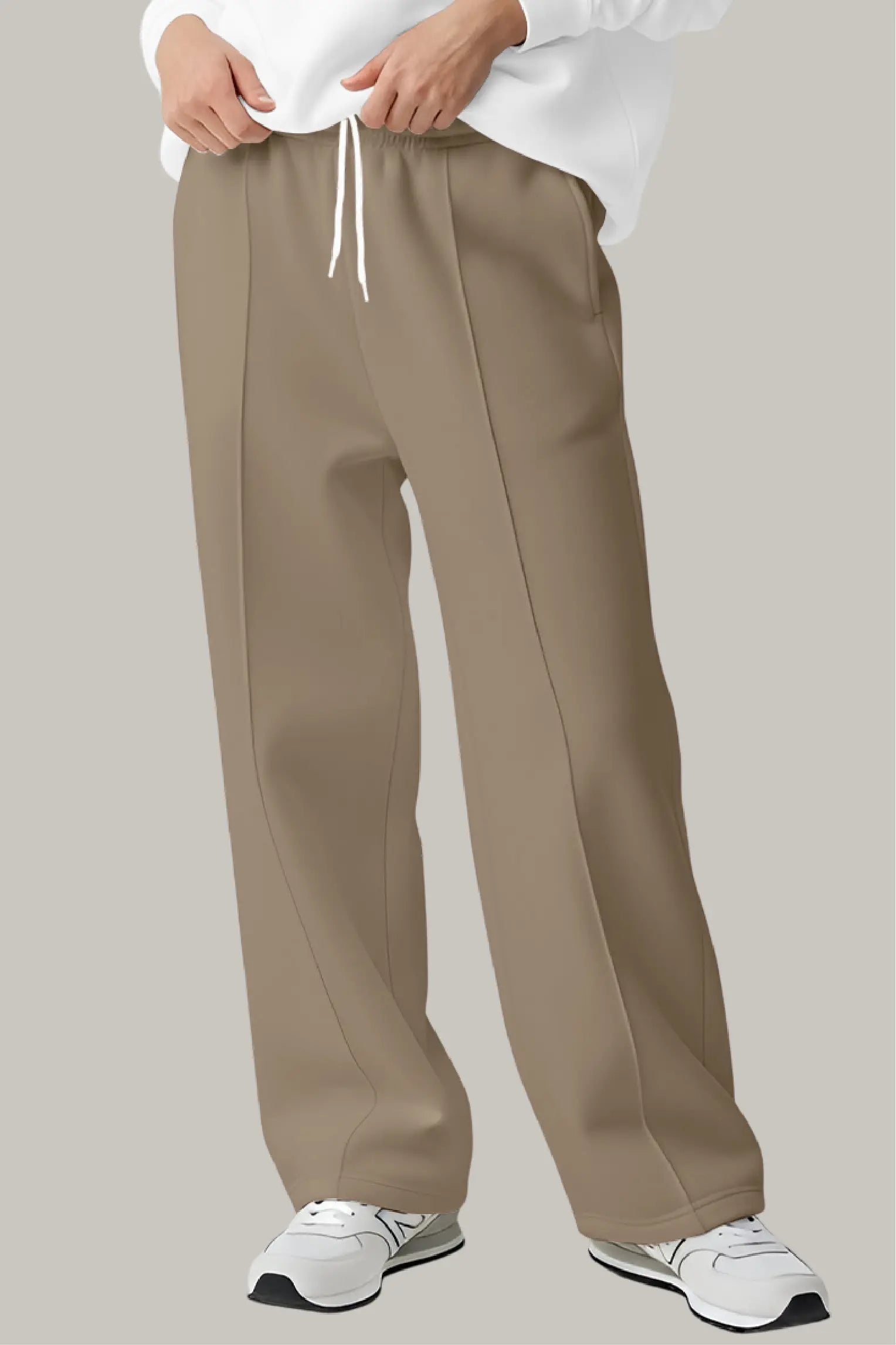 Pantalón Oversized Split Cut Mujer - FashionTex