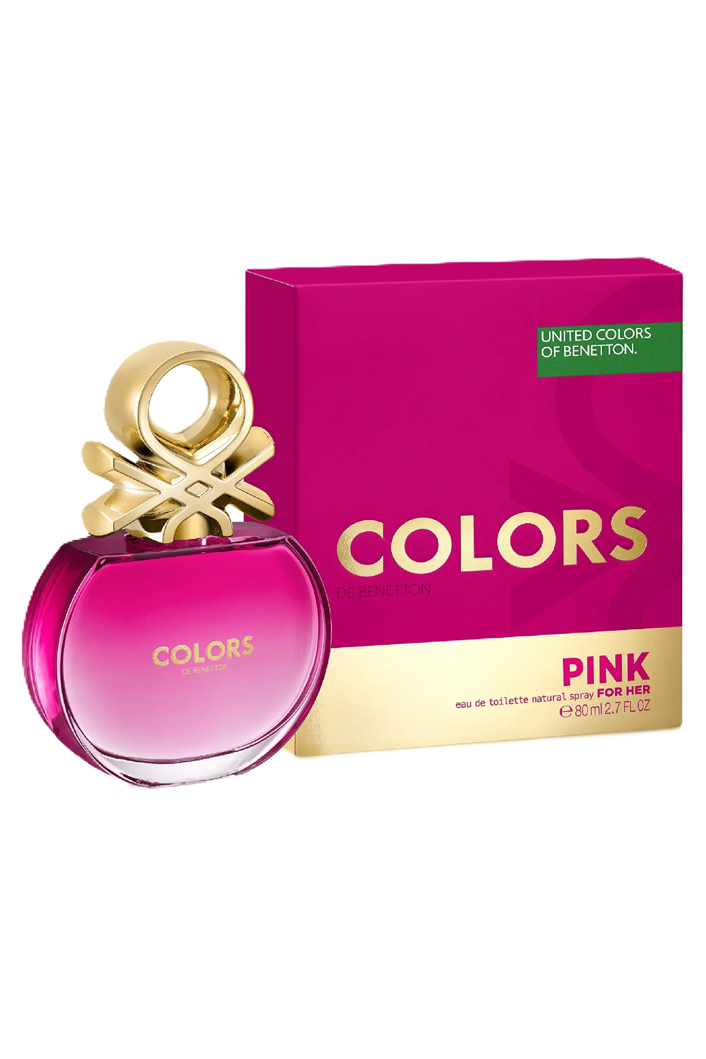 Benetton Color Pink 80mL Lady - FashionTex