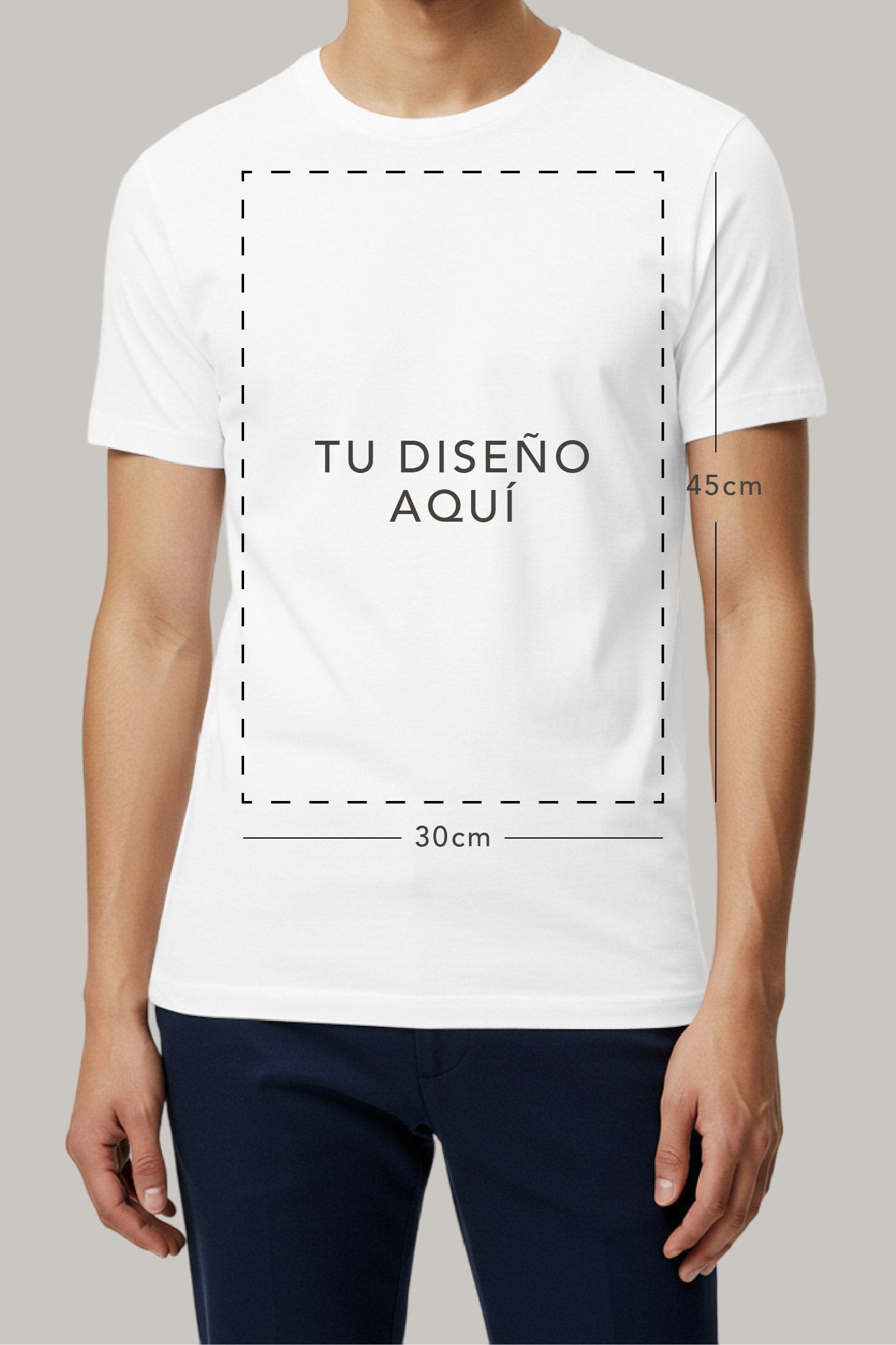 Franela Personalizable Hombre (Completo) - FashionTex
