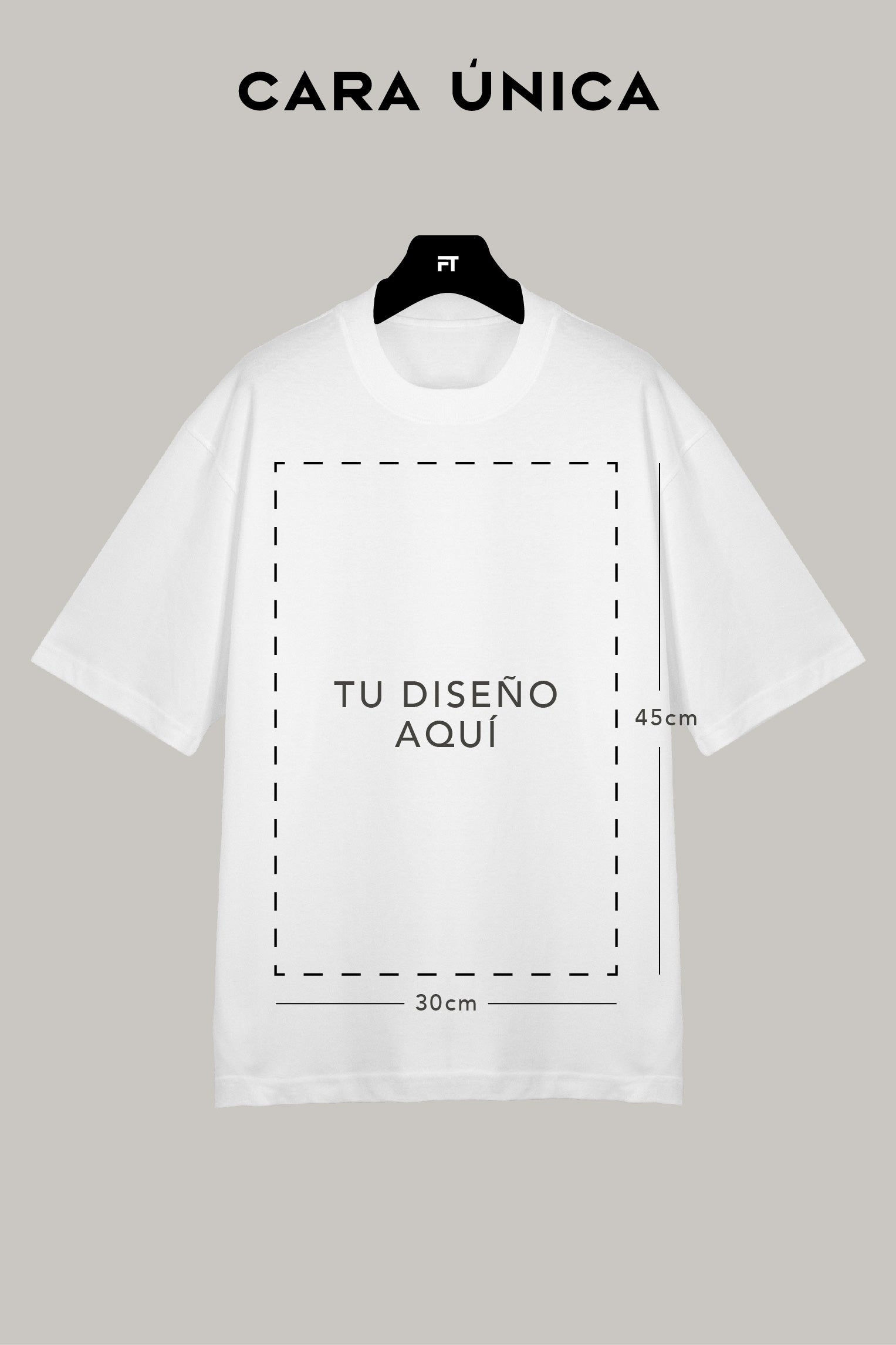 Oversized Personalizable Unisex (Completo) - FashionTex