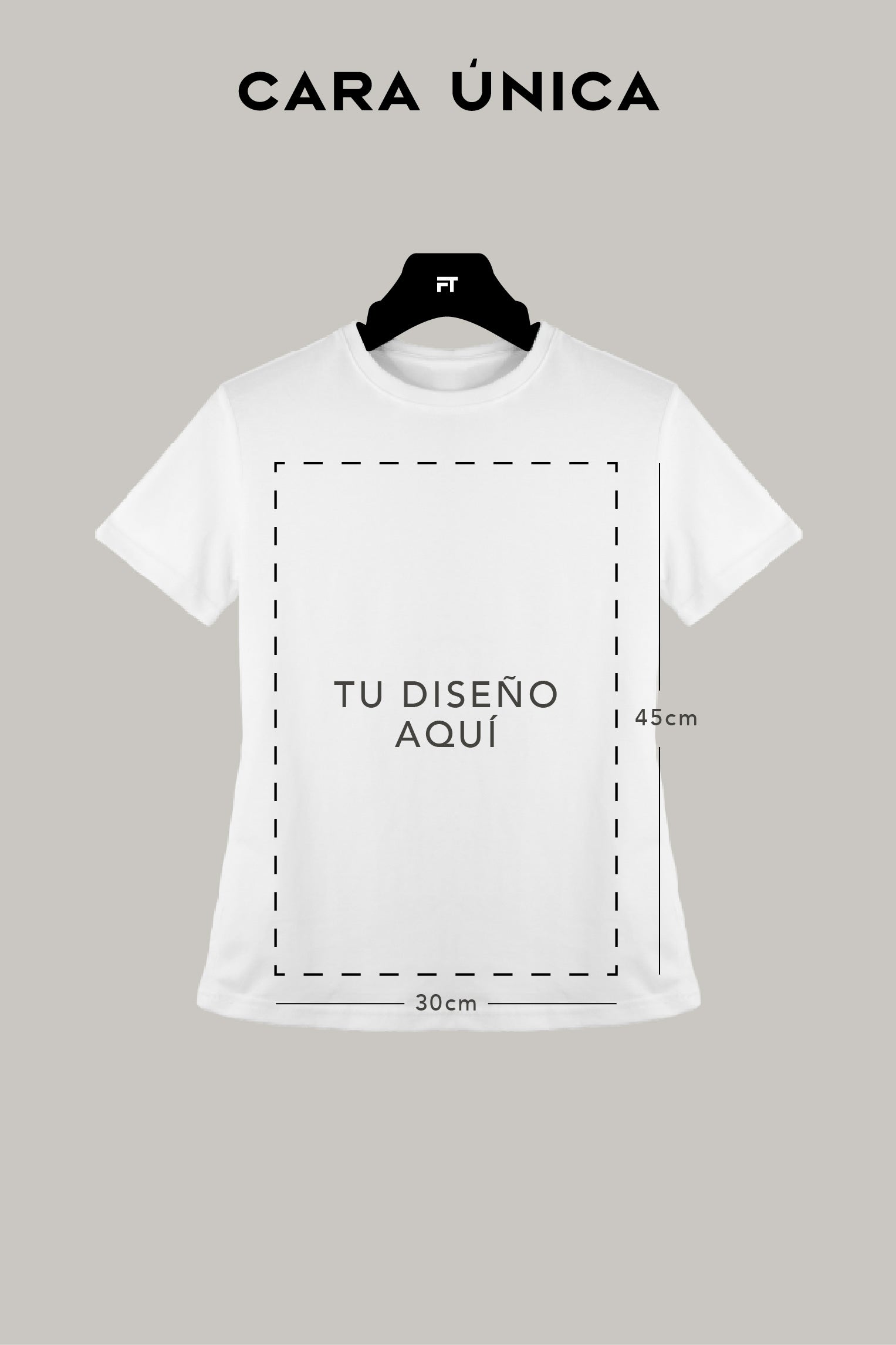 Franela Personalizable Mujer (Completo) - FashionTex