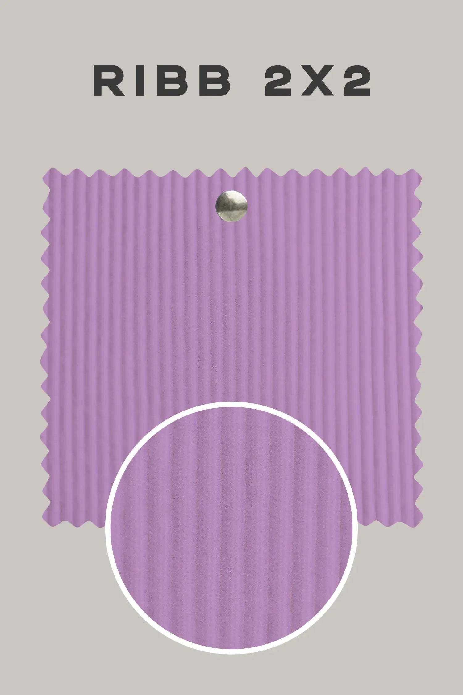 Tela Ribb 2x2: Hamburgo - 50/50% Polyalgodón - FashionTex