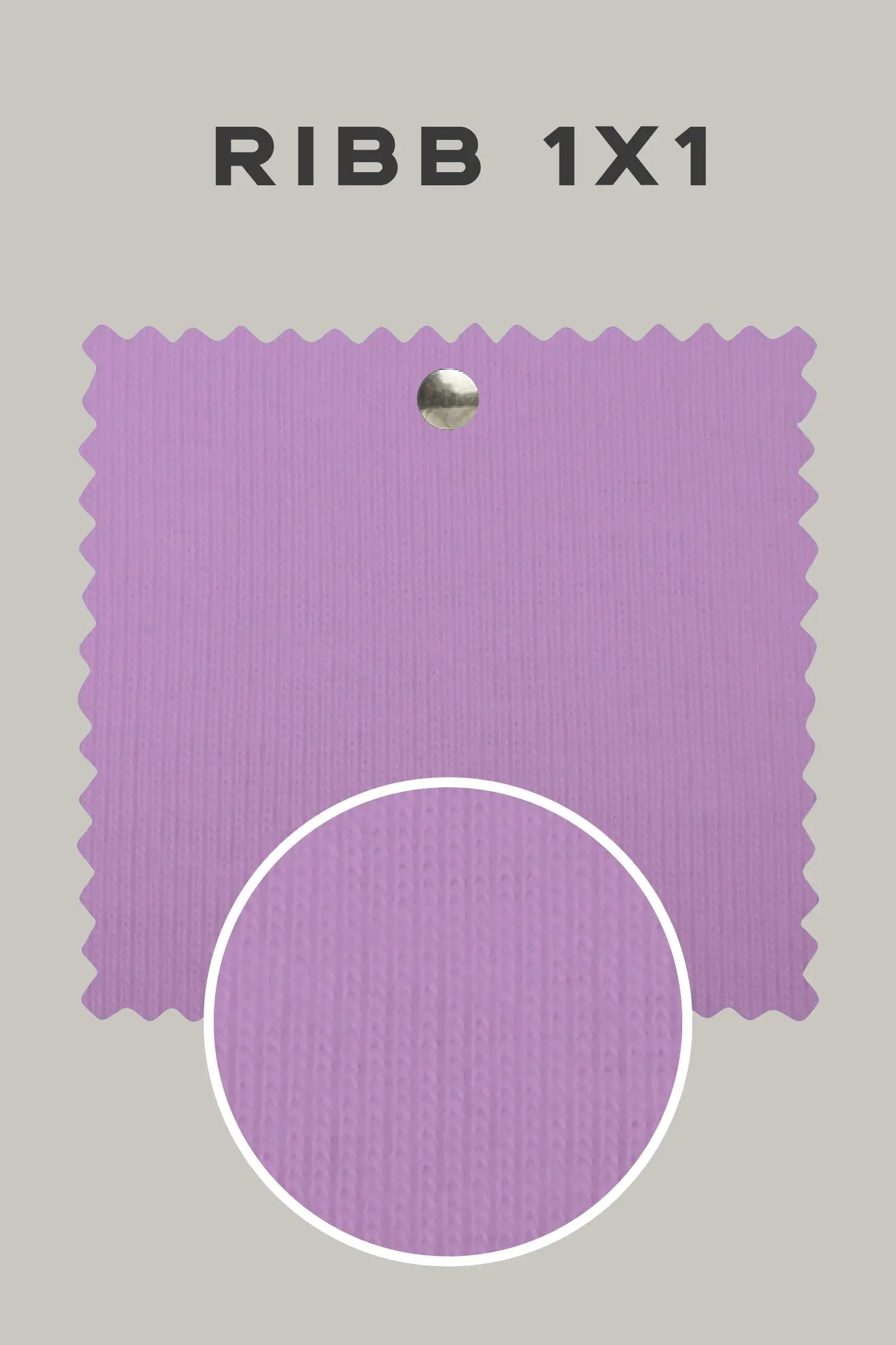 Tela Ribb 1x1: Gardenia - 100% Algodón - FashionTex