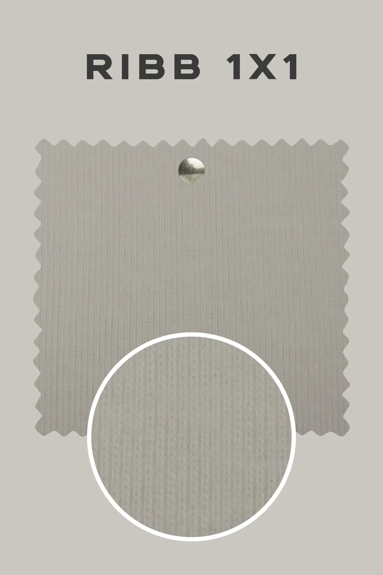 Tela Ribb 1x1: Ferrari - 50/50% Polyalgodón - FashionTex