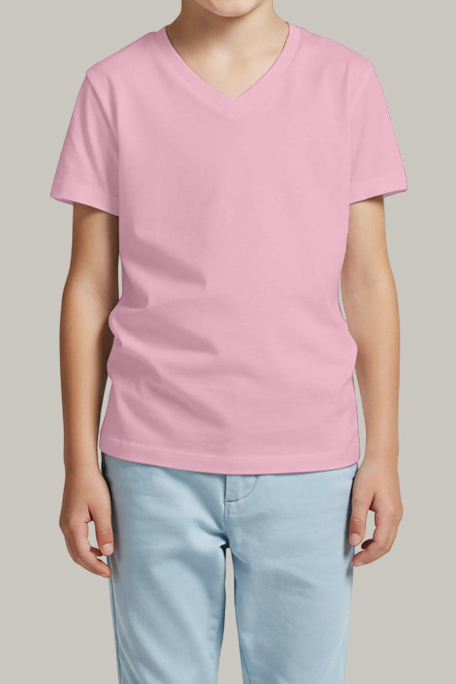 Franela Regular Kids Cuello en V - FashionTex