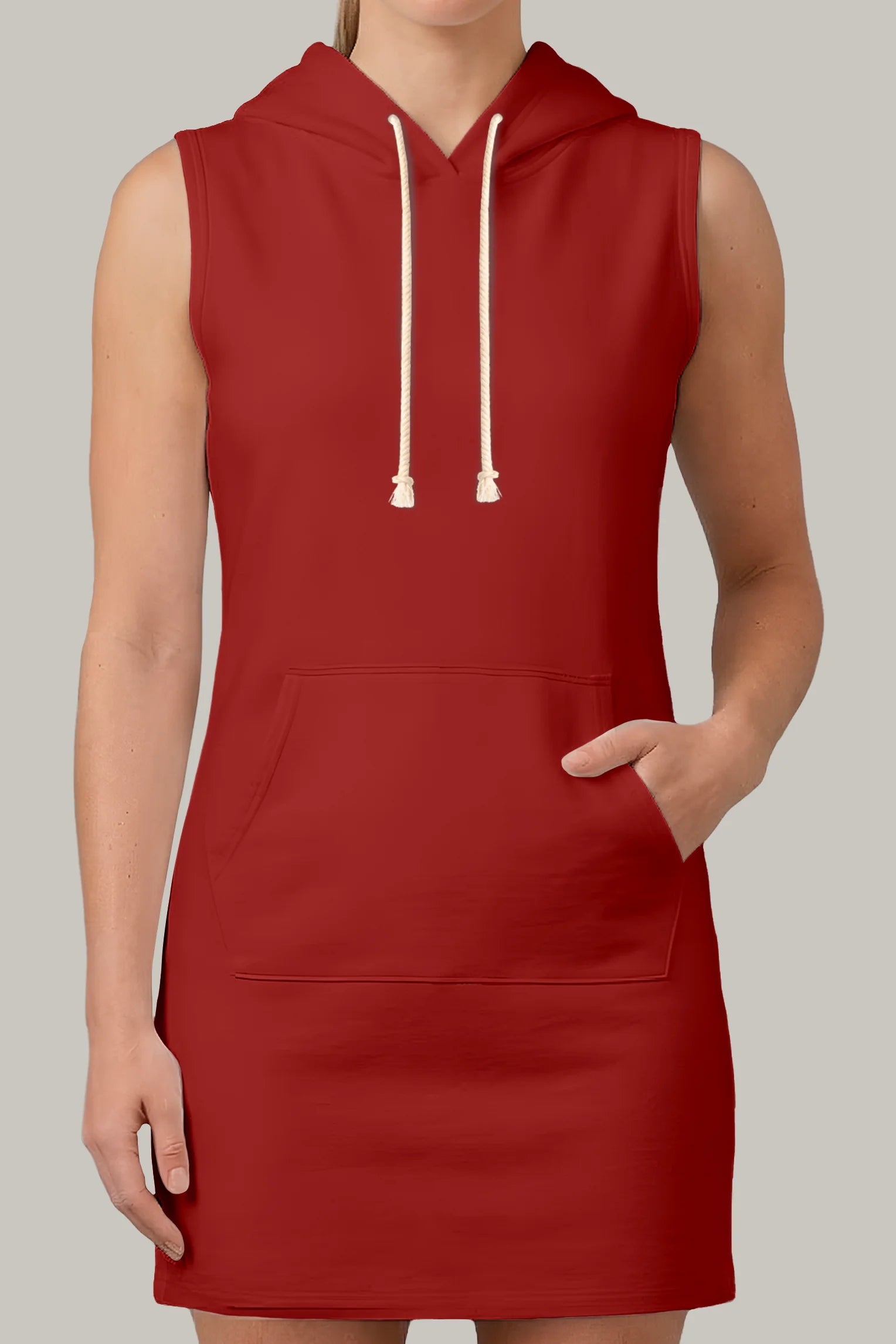 Vestido con Capucha Mujer - FashionTex