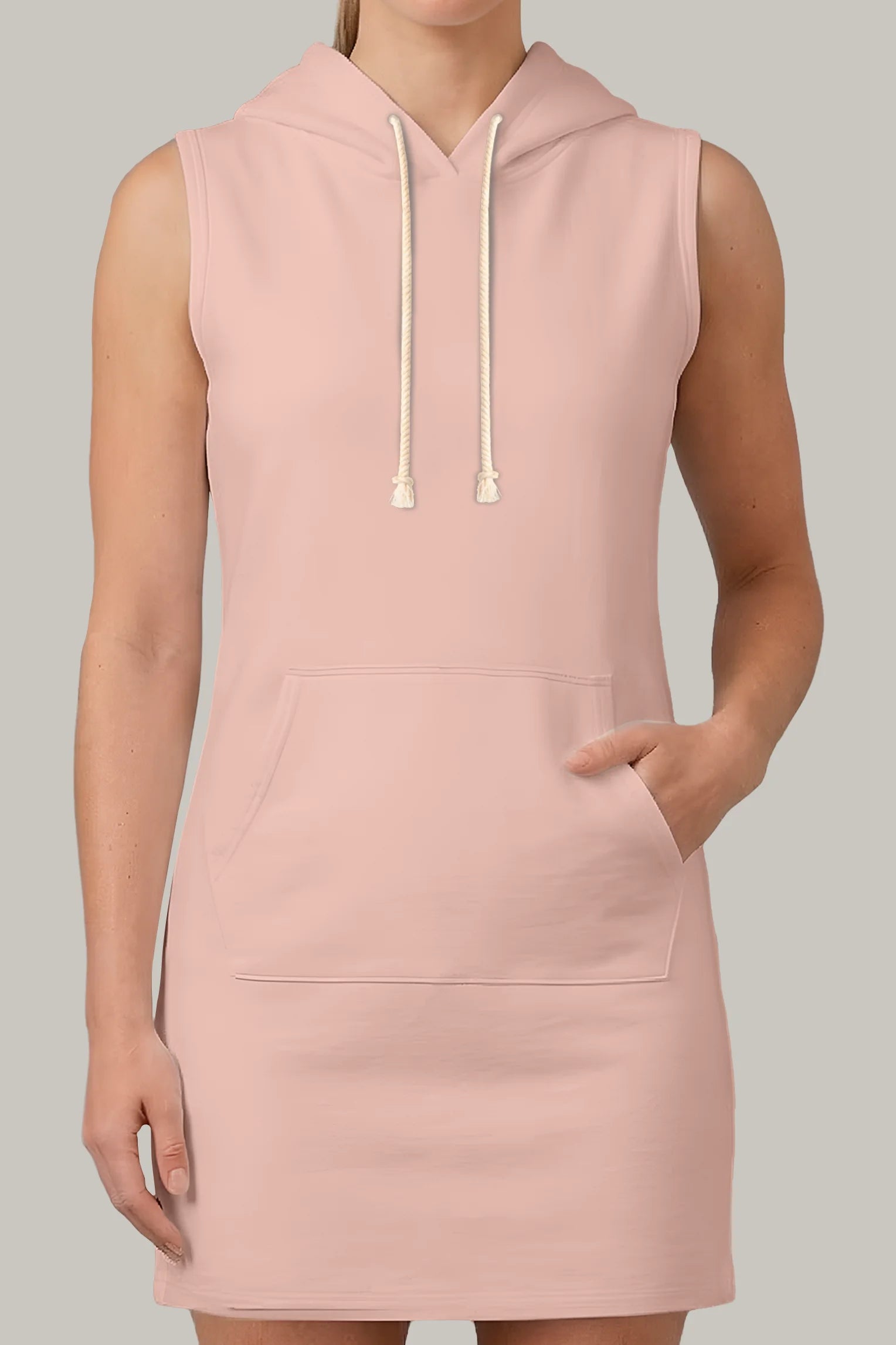 Vestido con Capucha Mujer - FashionTex