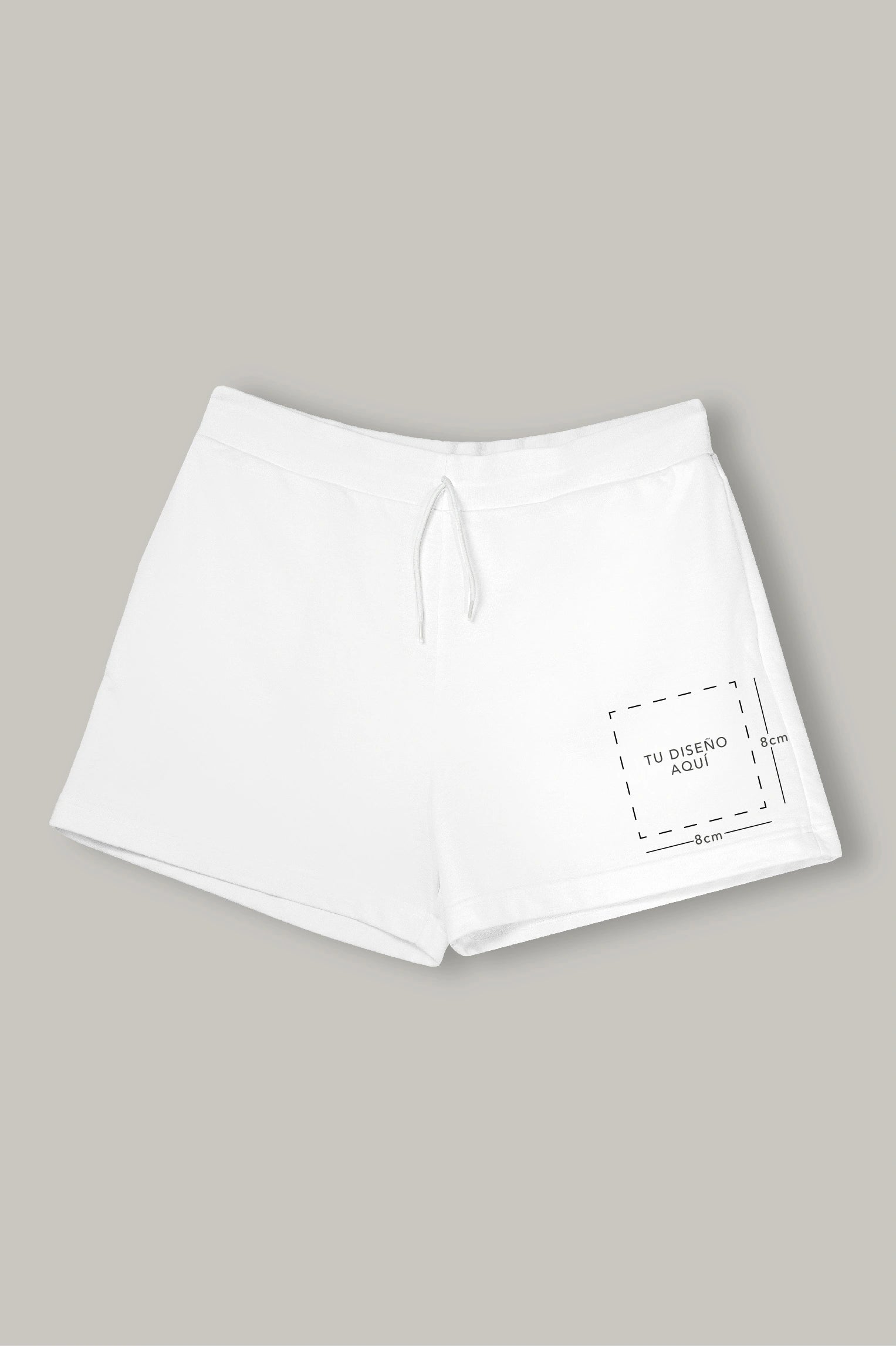 Short Hombre Personalizable (8cm x 8cm) - FashionTex