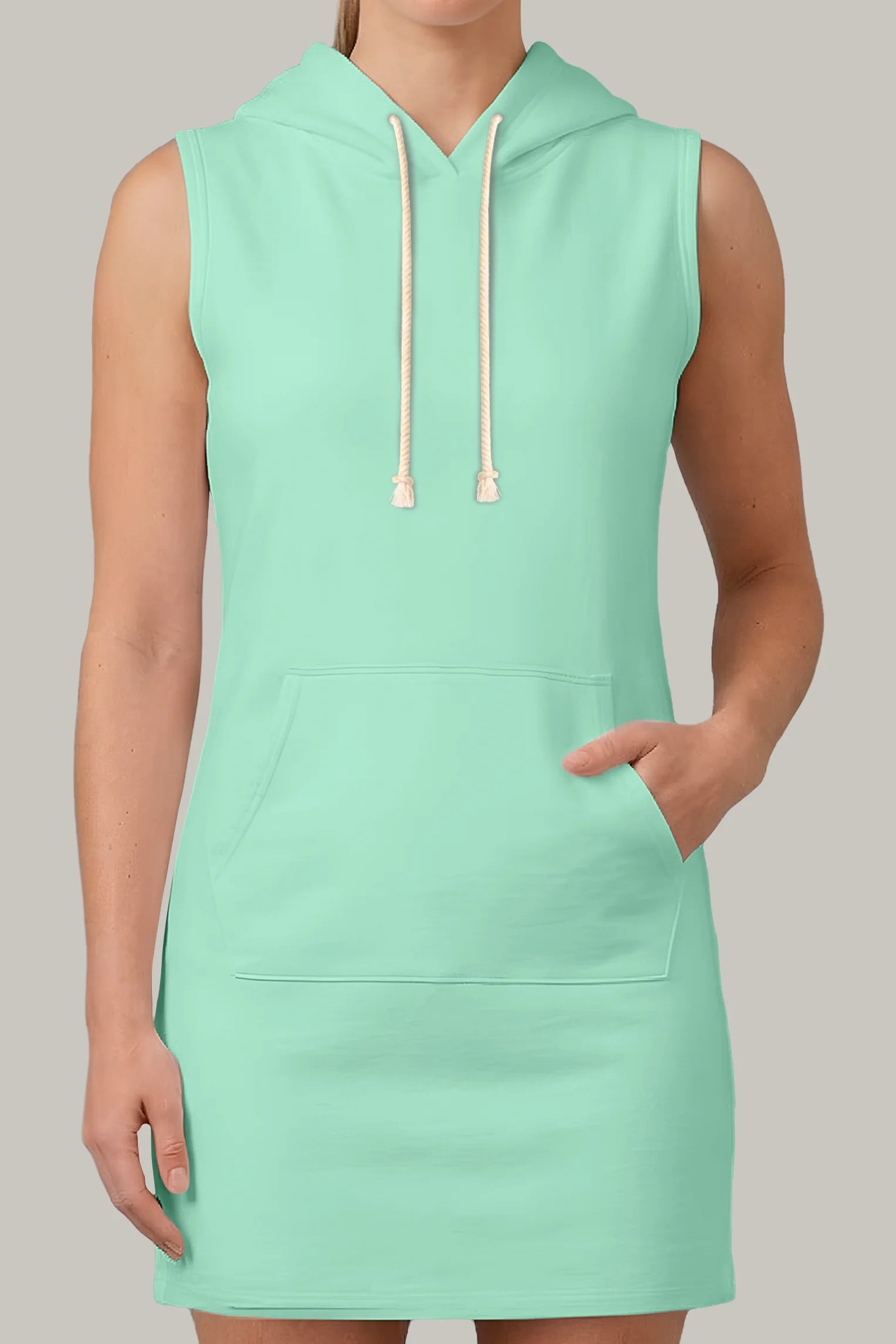 Vestido con Capucha Mujer - FashionTex