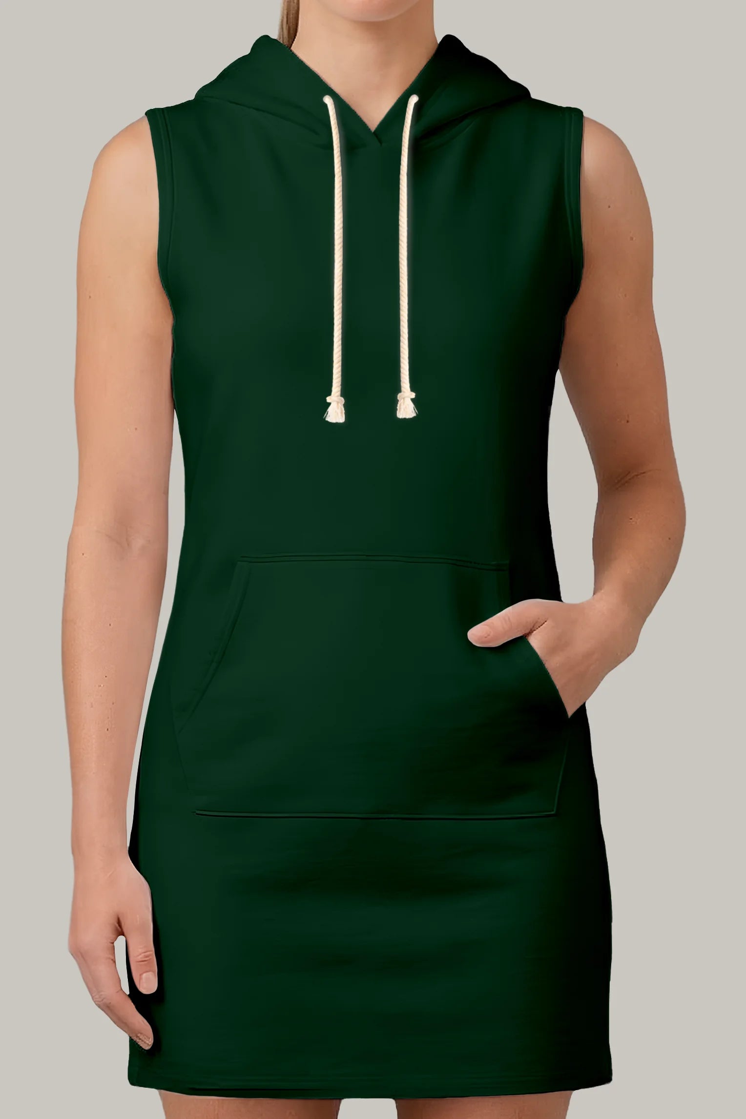Vestido con Capucha Mujer - FashionTex